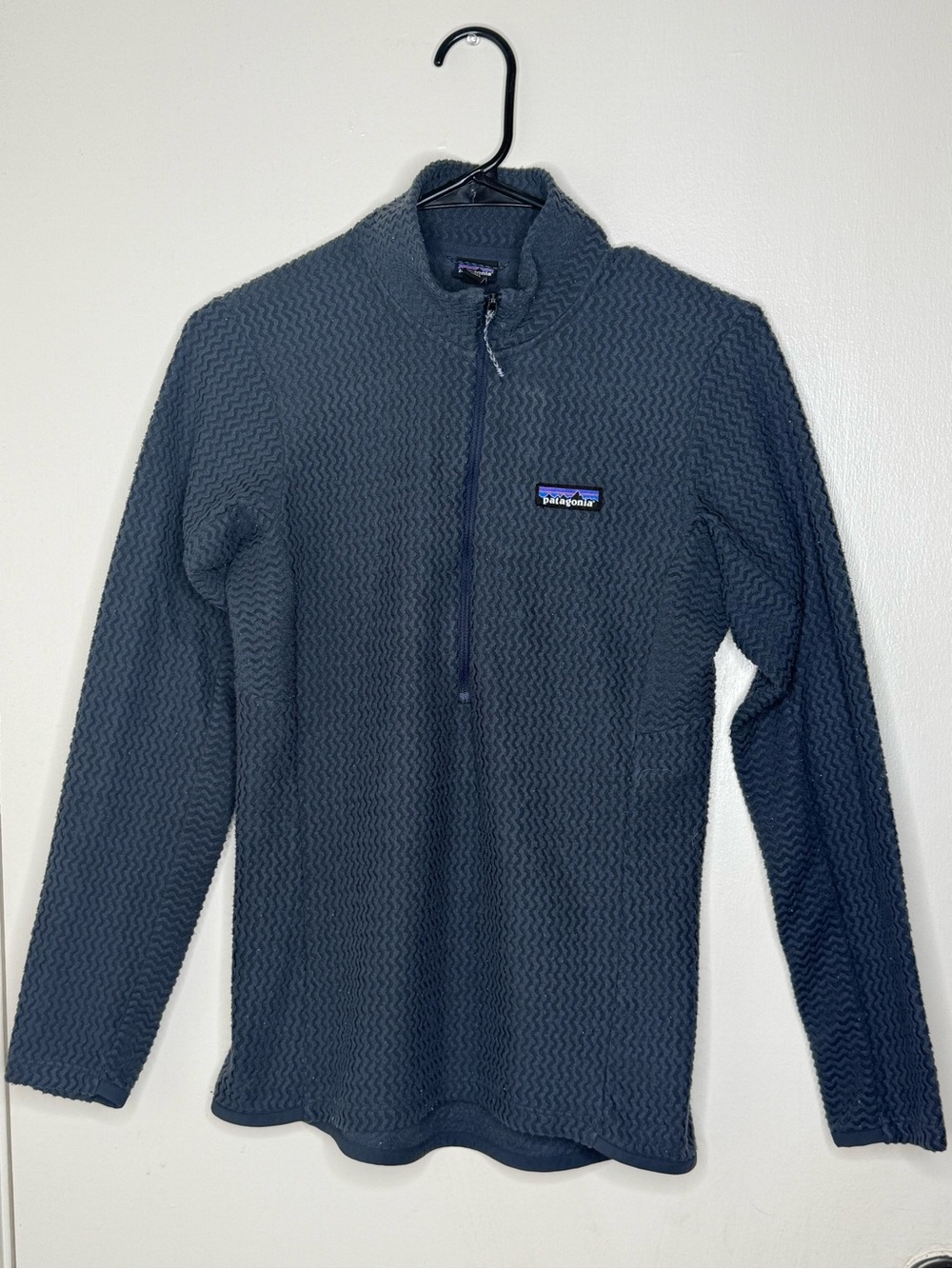 Patagonia Women’s R1 Air 1/4 Zip Fleece Pullover Gray Size S STY 40250